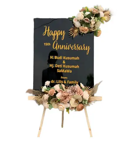 Papan Bunga Akrilik BANYUASIN